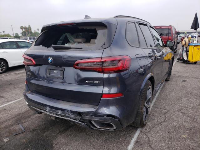 5UXCR6C5XKLL22562 - 2019 BMW X5 XDRIVE4 GRAY photo 4