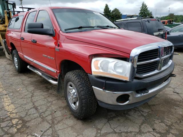 3D7KS28D36G205070 - 2006 DODGE RAM 2500 S წითელი ფოტო 1