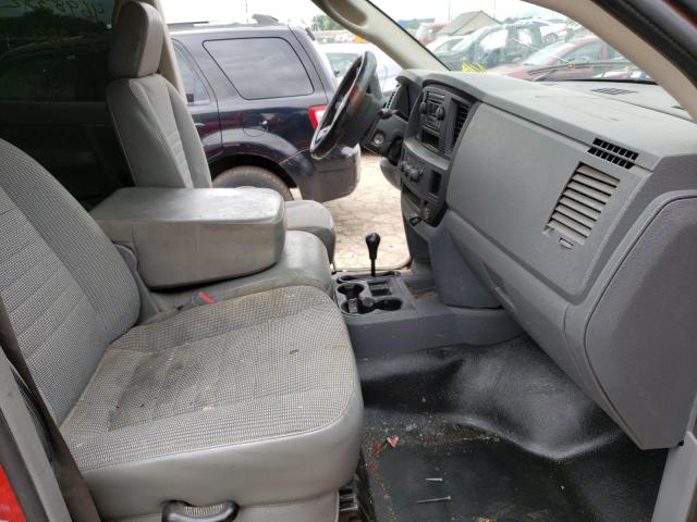 3D7KS28D36G205070 - 2006 DODGE RAM 2500 S წითელი ფოტო 5