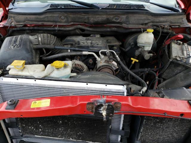 3D7KS28D36G205070 - 2006 DODGE RAM 2500 S წითელი ფოტო 7