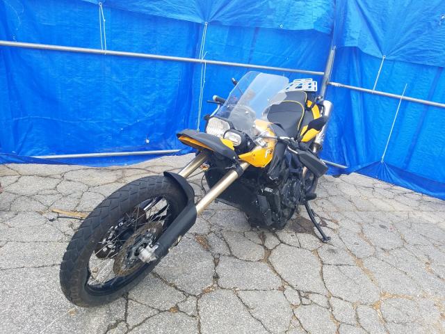 WB10229089ZU01598 - 2009 BMW F800 GS YELLOW photo 2