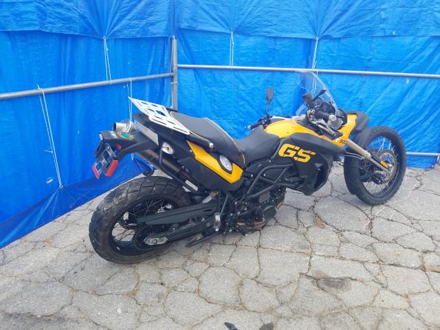 WB10229089ZU01598 - 2009 BMW F800 GS YELLOW photo 4