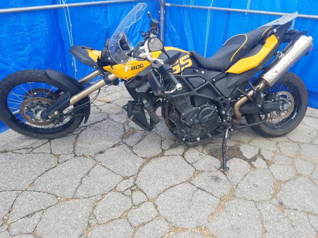 WB10229089ZU01598 - 2009 BMW F800 GS YELLOW photo 9