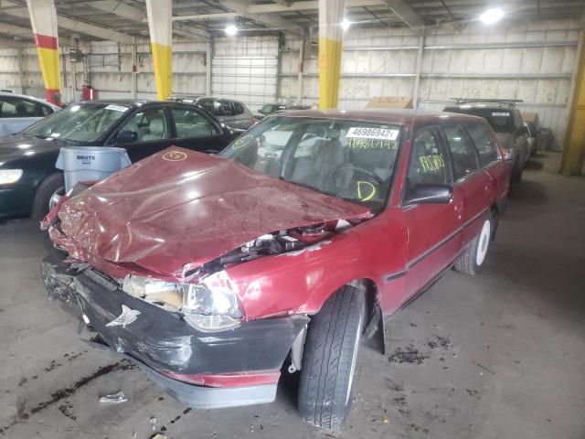 JT2VV21W5L0112991 - 1990 TOYOTA CAMRY DLX RED photo 2