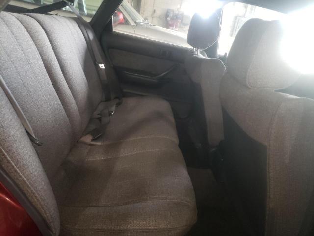 JT2VV21W5L0112991 - 1990 TOYOTA CAMRY DLX წითელი ფოტო 6