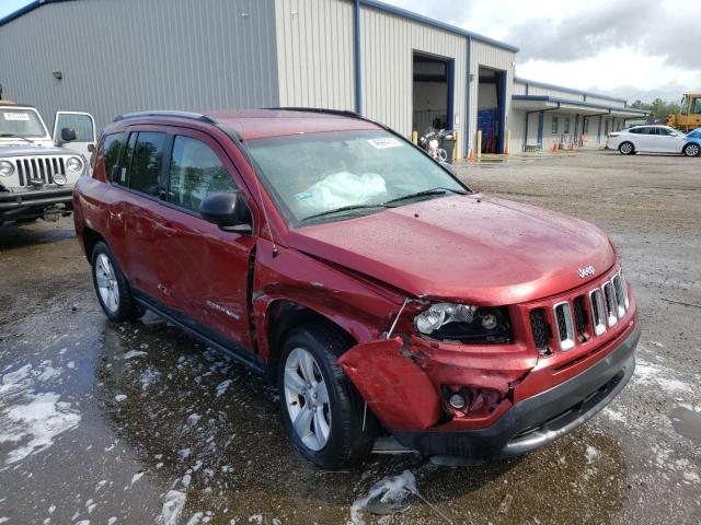 1C4NJCBA6HD186450 - 2017 JEEP COMPASS SP RED photo 9