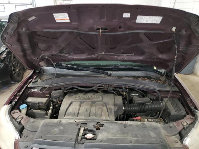 5FNYF18338B049552 - 2008 HONDA PILOT MAROON photo 7