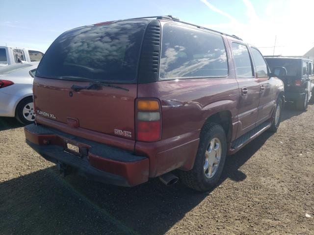 1GKFK66U62J218687 - 2002 GMC DENALI XL RED photo 4