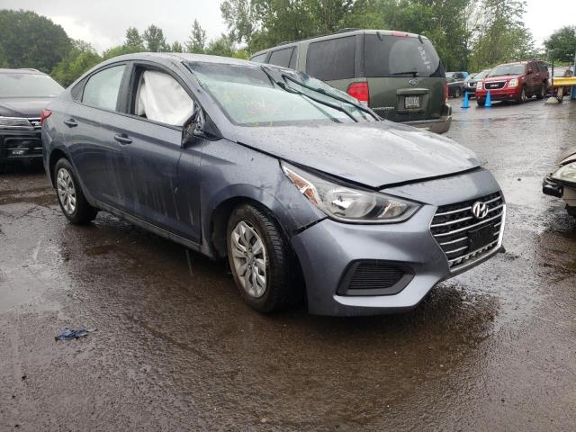 3KPC24A39KE084272 - 2019 HYUNDAI ACCENT SE GRAY photo 1