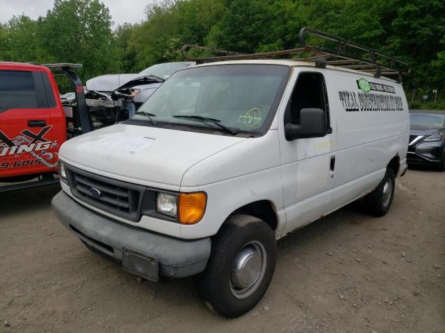 1FTSE34L66DB19138 - 2006 FORD E350 WHITE photo 2