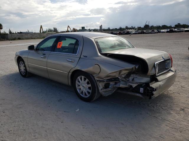 2LNHM82V19X623524 - 2009 LINCOLN TOWN CAR S BEIGE photo 3