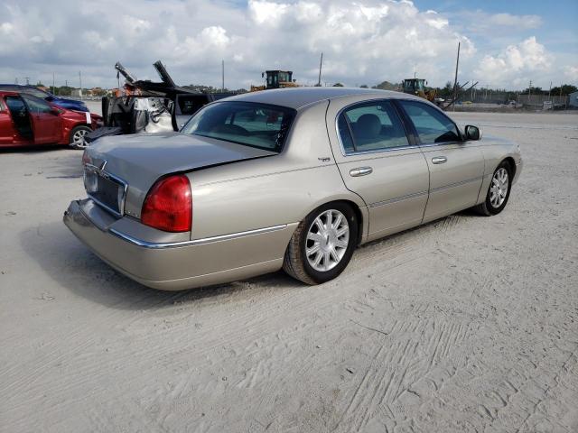 2LNHM82V19X623524 - 2009 LINCOLN TOWN CAR S BEIGE photo 4