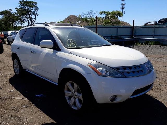 JN8AZ08W86W534537 - 2006 NISSAN MURANO SL WHITE photo 1