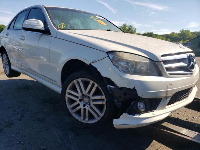 WDDGF54X79R056579 - 2009 MERCEDES-BENZ C 300 WHITE photo 9