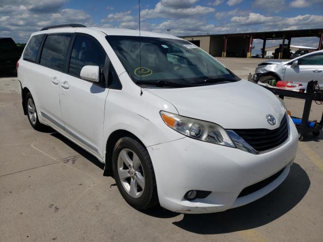 5TDKK3DC5CS276023 - 2012 TOYOTA SIENNA LE WHITE photo 1