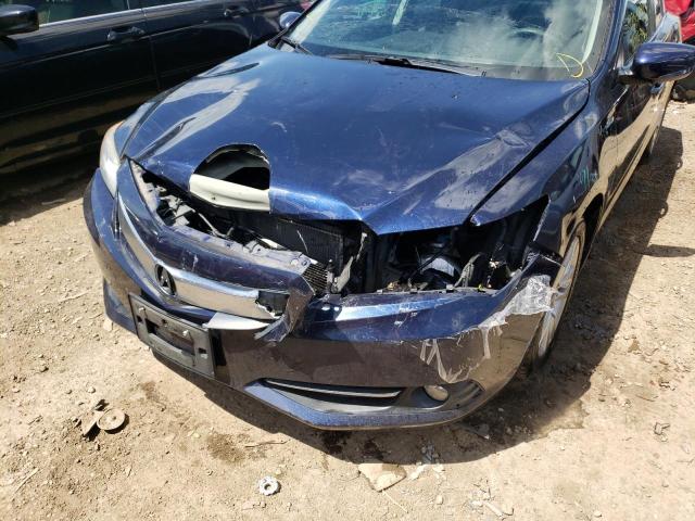 19VDE3F78DE301775 - 2013 ACURA ILX HYBRID BLUE photo 9