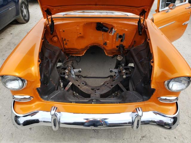 BVB55S224125 - 1955 CHEVROLET BEL AIR ORANGE photo 7