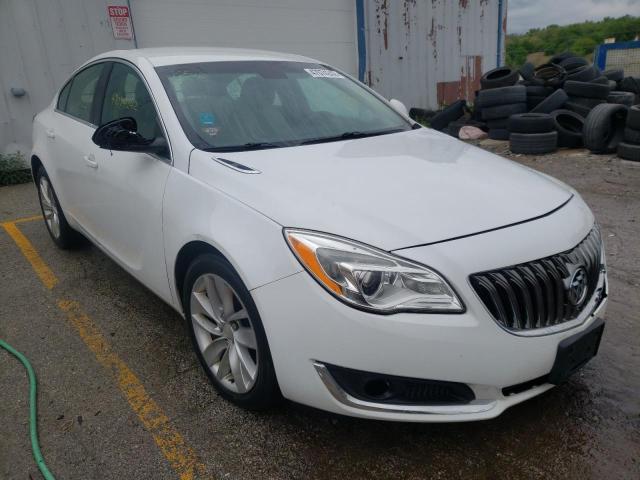 2G4GK5EX8F9174369 - 2015 BUICK REGAL WHITE photo 1