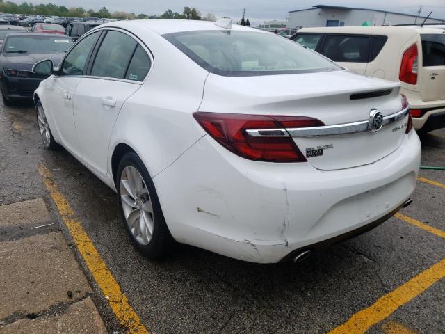 2G4GK5EX8F9174369 - 2015 BUICK REGAL WHITE photo 3