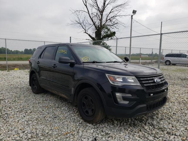 1FM5K8AR2GGD04696 - 2016 FORD EXPLORER P BLACK photo 1