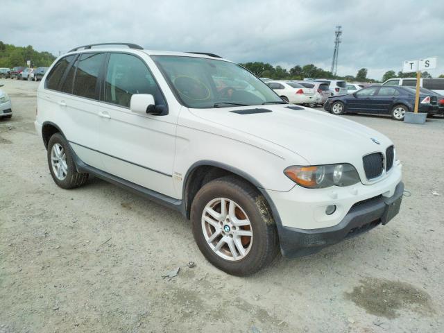 5UXFA13556LY35912 - 2006 BMW X5 WHITE photo 1