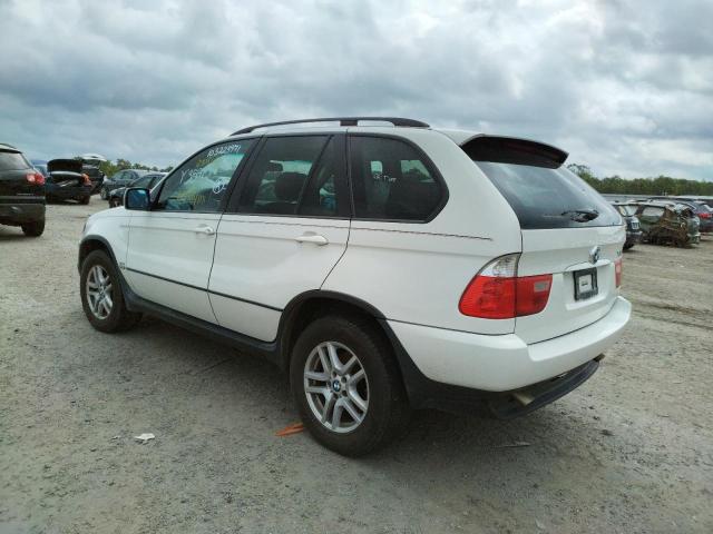 5UXFA13556LY35912 - 2006 BMW X5 WHITE photo 3