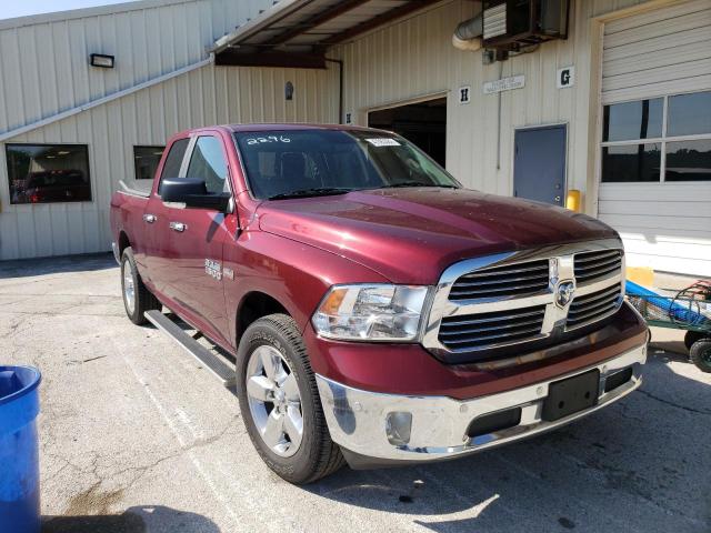 1C6RR7GT0JS128015 - 2018 RAM 1500 SLT BURGUNDY photo 1