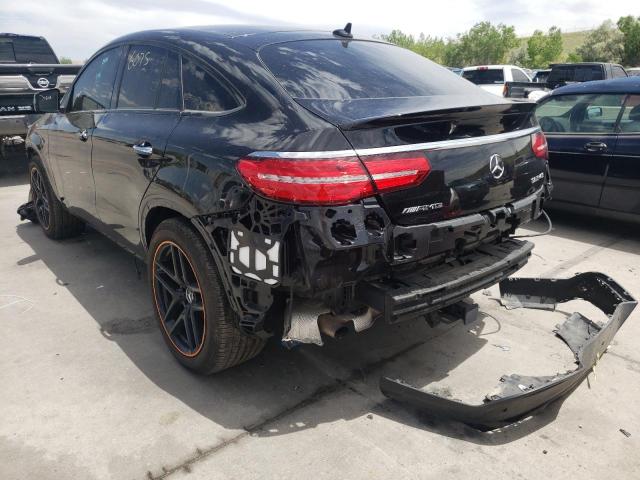 4JGED6EB8KA151278 - 2019 MERCEDES-BENZ GLE COUPE BLACK photo 3