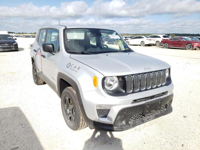 ZACNJDABXMPN21735 - 2021 JEEP RENEGADE S SILVER photo 1
