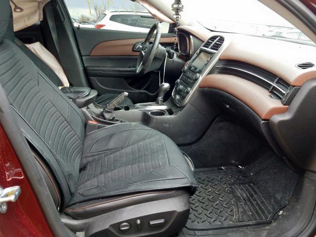 1G11F5SL3FF300699 - 2015 CHEVROLET MALIBU LTZ მუქწითელი ფოტო 5