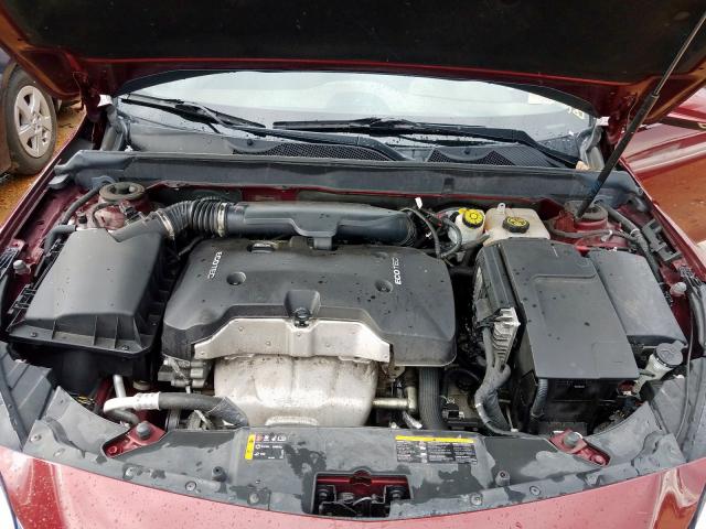 1G11F5SL3FF300699 - 2015 CHEVROLET MALIBU LTZ მუქწითელი ფოტო 7