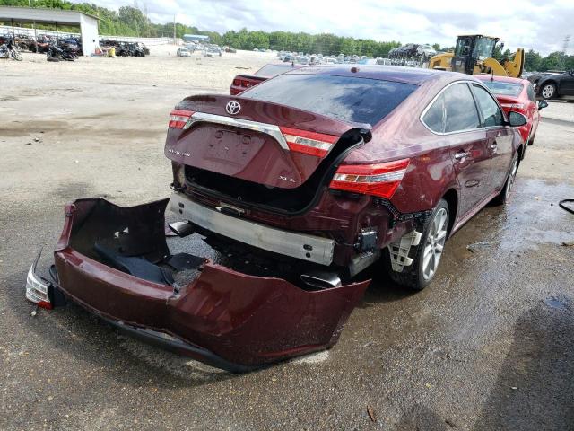 4T1BK1EB5FU174226 - 2015 TOYOTA AVALON XLE BURGUNDY photo 4