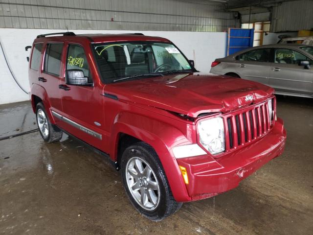 1C4PJMAK7CW186057 - 2012 JEEP LIBERTY SP RED photo 1