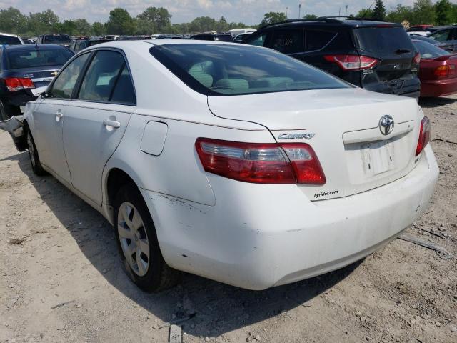 4T1BE46KX7U683141 - 2007 TOYOTA CAMRY CE WHITE photo 3