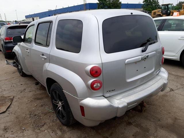 3GNBABFW7BS526691 - 2011 CHEVROLET HHR LT SILVER photo 3