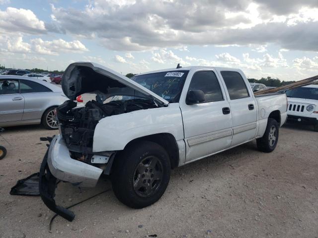 2GCEC13Z761337758 - 2006 CHEVROLET SILVERADO WHITE photo 2