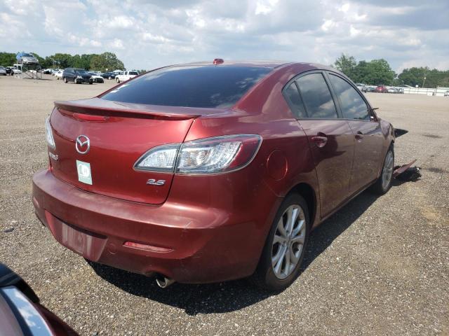 JM1BL1S56A1200312 - 2010 MAZDA 3 S MAROON photo 4