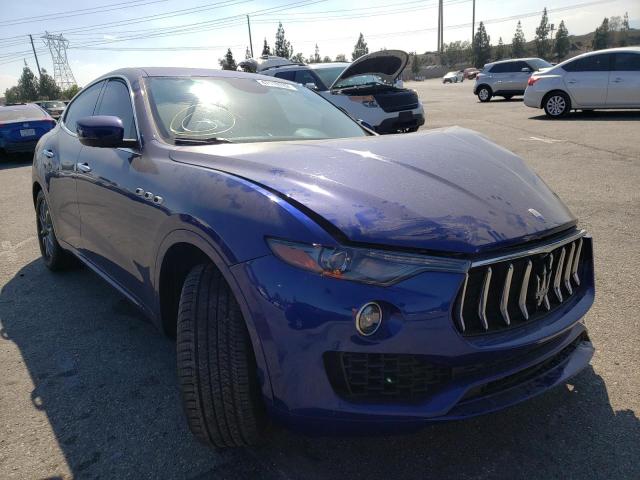 ZN661XUA8HX227957 - 2017 MASERATI LEVANTE BLUE photo 1