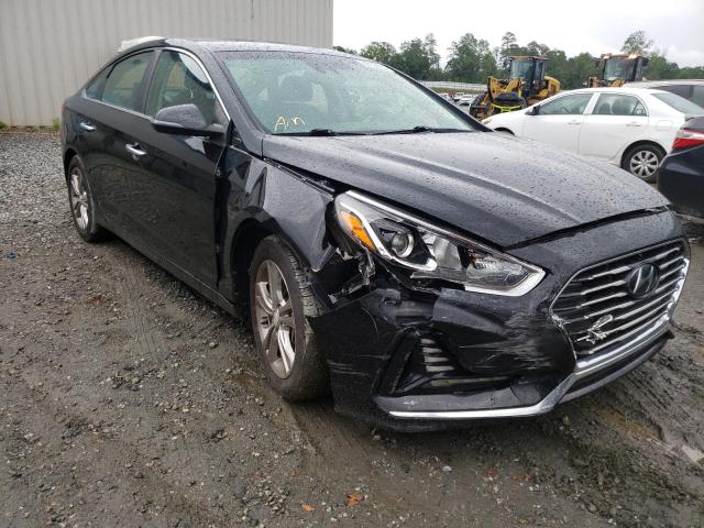 5NPE34AF1JH653013 - 2018 HYUNDAI SONATA SPO BLACK photo 1