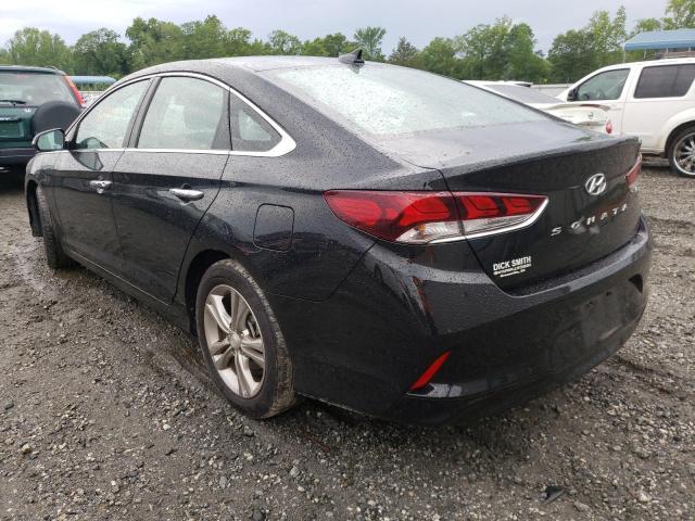 5NPE34AF1JH653013 - 2018 HYUNDAI SONATA SPO BLACK photo 3