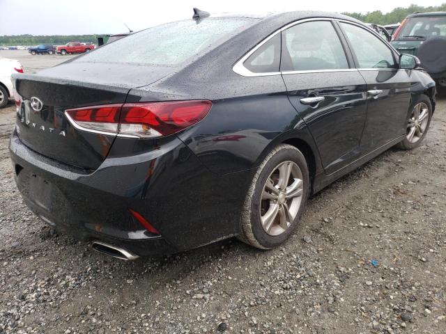 5NPE34AF1JH653013 - 2018 HYUNDAI SONATA SPO Чорний фото 4