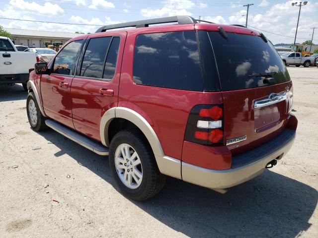 1FMEU7EE9AUA35682 - 2010 FORD EXPLORER E RED photo 3