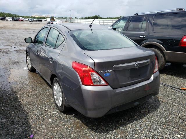 3N1CN7AP1HL900958 - 2017 NISSAN VERSA S CHARCOAL photo 3