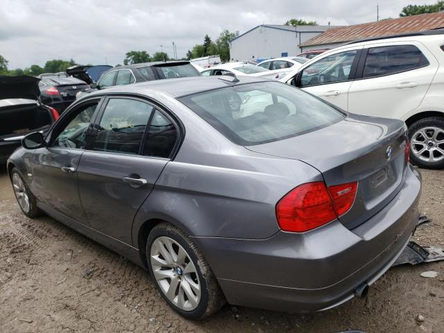 WBAPL5C53BA919219 - 2011 BMW 335 XI GRAY photo 3