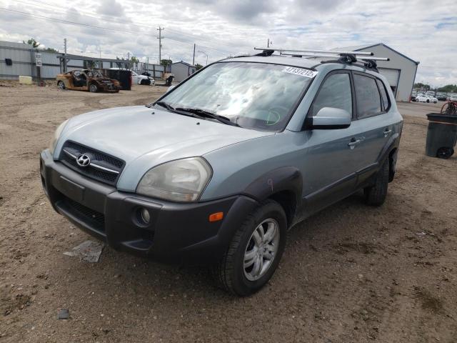 KM8JN12DX7U621031 - 2007 HYUNDAI TUCSON SE SILVER photo 2