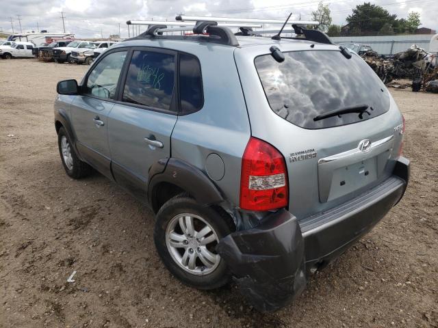 KM8JN12DX7U621031 - 2007 HYUNDAI TUCSON SE SILVER photo 3