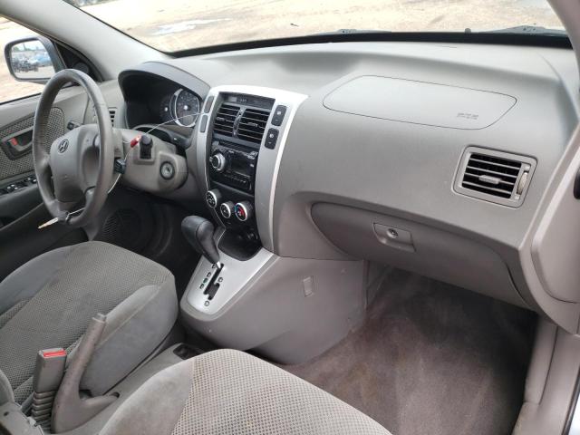 KM8JN12DX7U621031 - 2007 HYUNDAI TUCSON SE SILVER photo 9