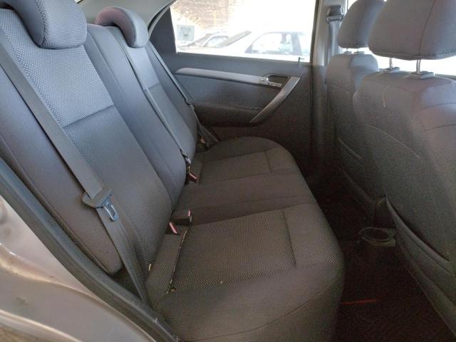 KL1TD56658B050829 - 2008 CHEVROLET AVEO BASE GRAY photo 6