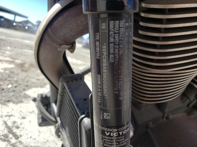 5VPCWBAB5H3058897 - 2017 VICTORY MOTORCYCLES HIGH-BALL Orange Foto 10