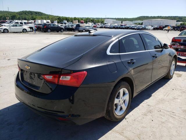 1G1ZB5ST2LF154287 - 2020 CHEVROLET MALIBU LS BLACK photo 4